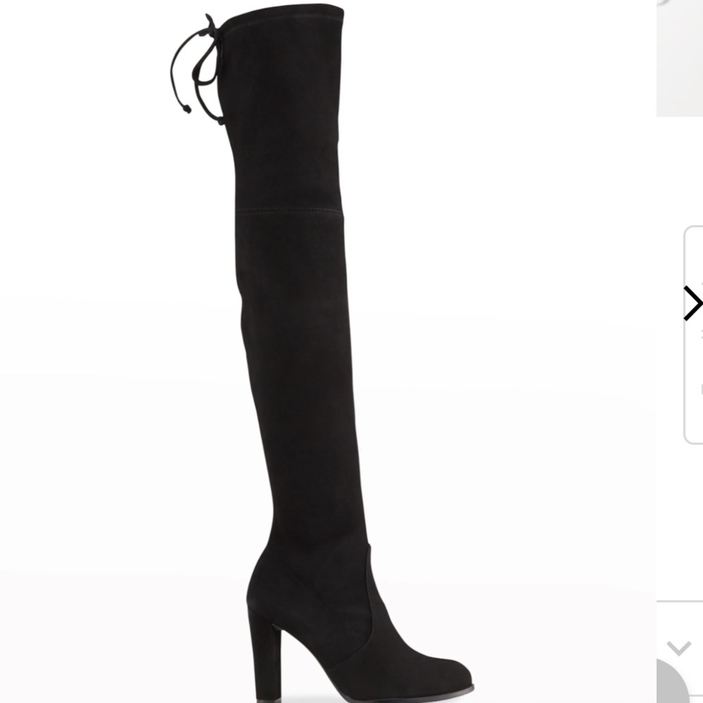 Stuart Weitzman Highland Suede Over-the-Knee Boots